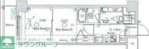 ラフィスタ板橋本町の物件間取画像
